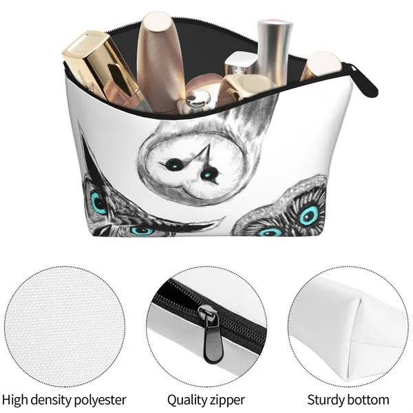 Full Bleed Cosmetic Bag Toiletry Makeup Pencil Pouch