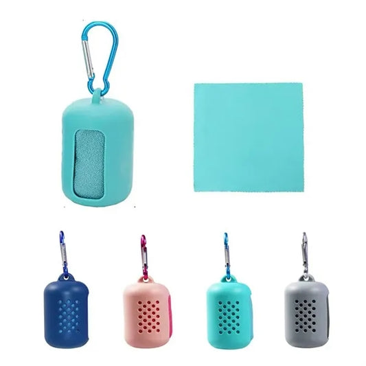 Quick Dry Towels with Silicone Holder