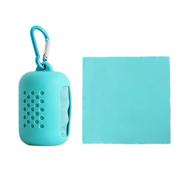 Quick Dry Towels with Silicone Holder
