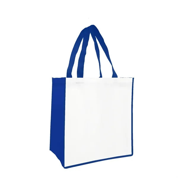 Laminated Non Woven Tote Bag(13" X 13" X 5" )