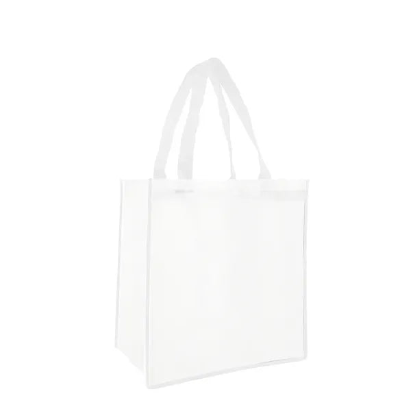 Laminated Non Woven Tote Bag(13" X 13" X 5" )