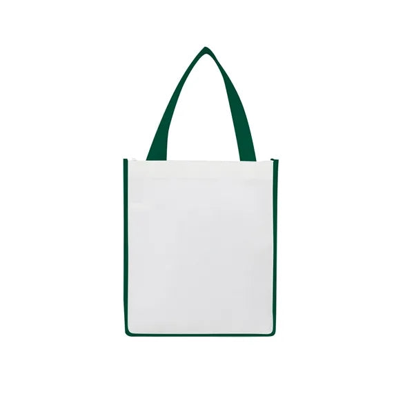 Laminated Non-Woven Tote Bag ( 12" X 13" X 8" )