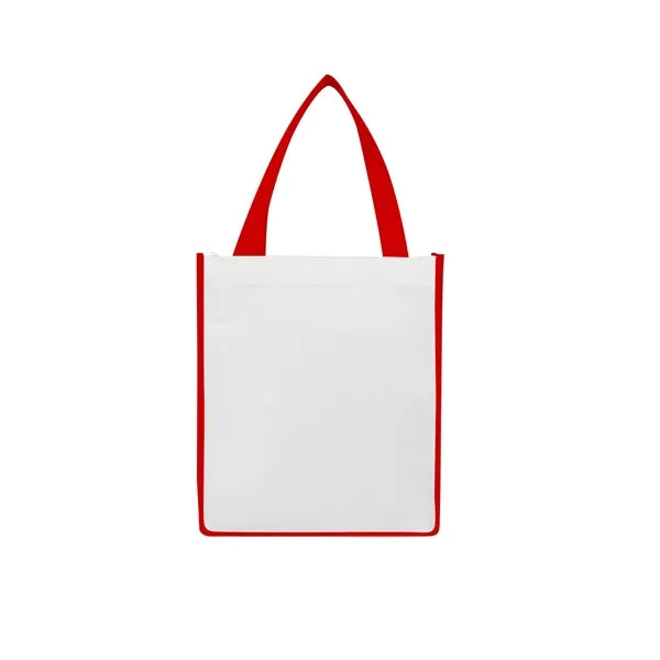 Laminated Non-Woven Tote Bag ( 12" X 13" X 8" )