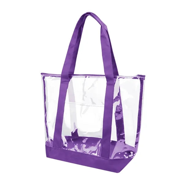Clear Stadium Tote Bag