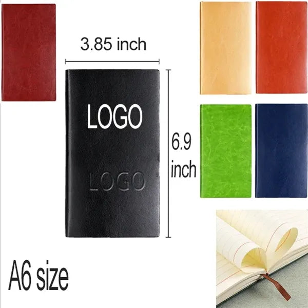 A6 Soft Leather Notebook