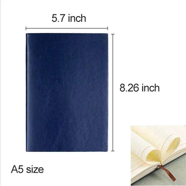 A6 Soft Leather Notebook