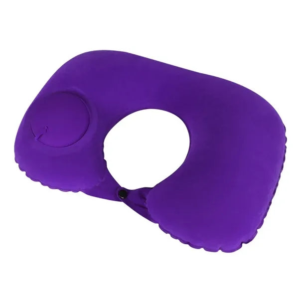 U Shaped Ultralight Inflatable Napping Pillow Neck Support