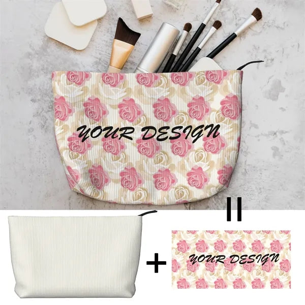 Velvet Makeup Bag Toiletry Cosmetic Pouch Travel Gift