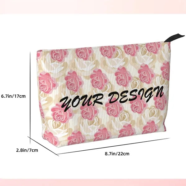 Velvet Makeup Bag Toiletry Cosmetic Pouch Travel Gift