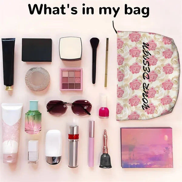 Velvet Makeup Bag Toiletry Cosmetic Pouch Travel Gift