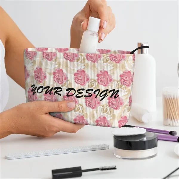Velvet Makeup Bag Toiletry Cosmetic Pouch Travel Gift