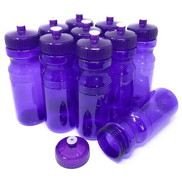 24oz Plastic Sports Water Bottle