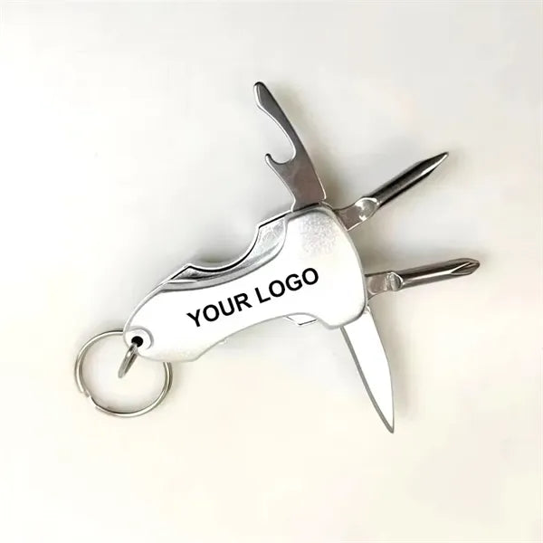 Folding Knife 5 In 1 Stainless Steel pocket Tool