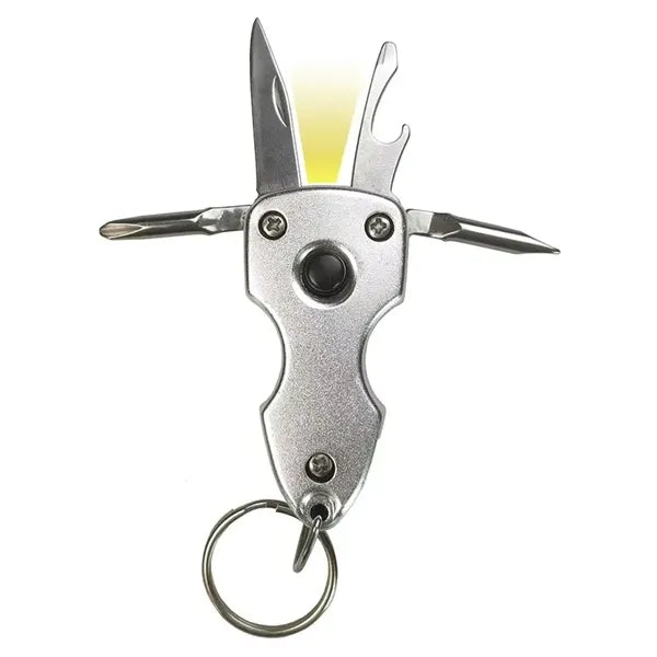 Folding Knife 5 In 1 Stainless Steel pocket Tool