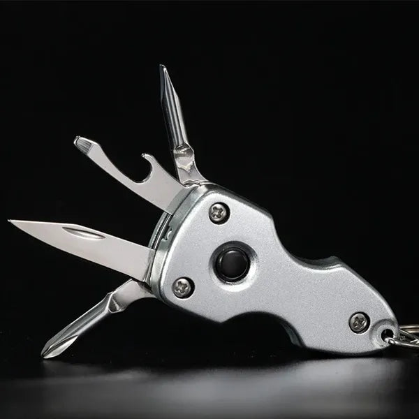 Folding Knife 5 In 1 Stainless Steel pocket Tool