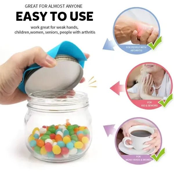 Round Silicone Jar Opener