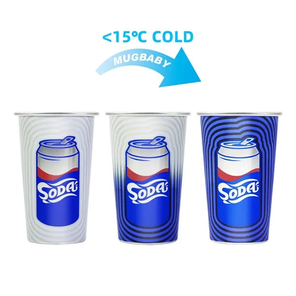 Color-changing Aluminum Drinking Cups BPA FREE