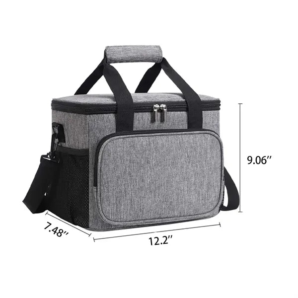 24 Can 15L Large Insulated Lunch Box Cooler Beer Bag
