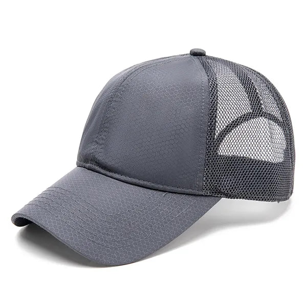 Quick Drying Breathable Half Mesh Baseball Cap