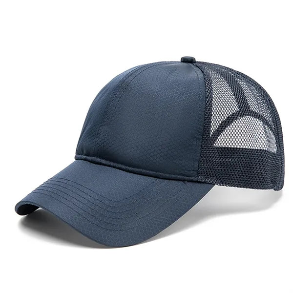 Quick Drying Breathable Half Mesh Baseball Cap