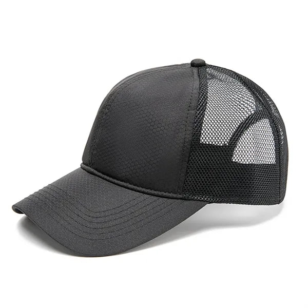 Quick Drying Breathable Half Mesh Baseball Cap
