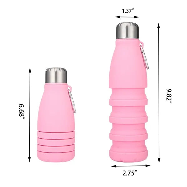 Collapsible Silicone Water Bottle