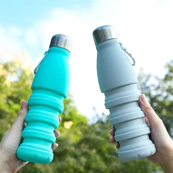 Collapsible Silicone Water Bottle