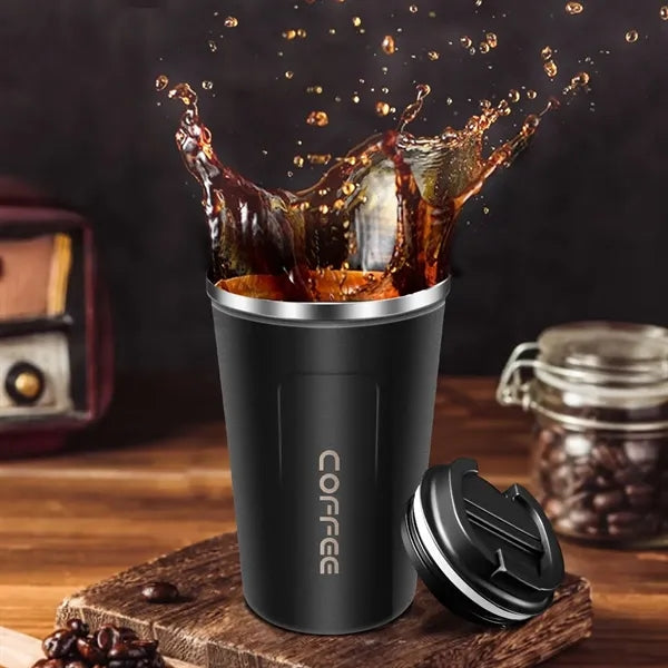 12 oz Travel Coffee Mug with Lid Pill Proof