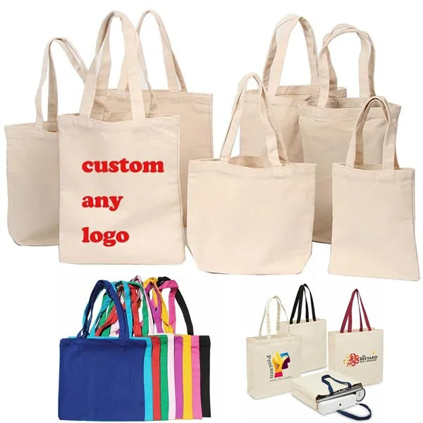 8-16oz Canvas bag Custom