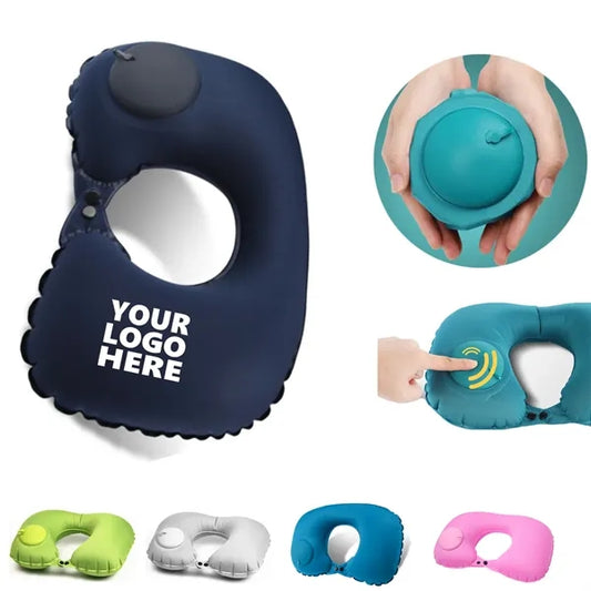 U-Shaped Inflatable Pillow