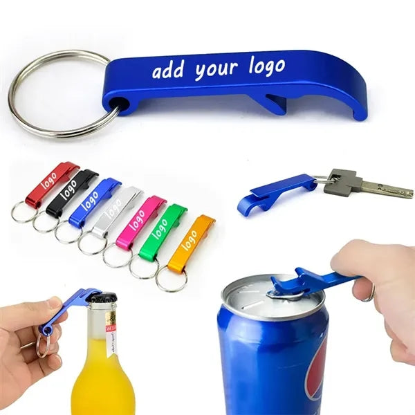 Beer Bottle Opener Keychain