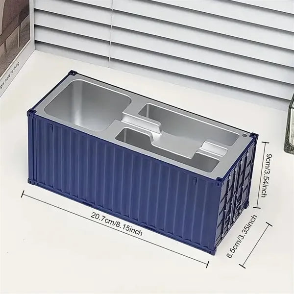 Shipping Container Model Pen Holder