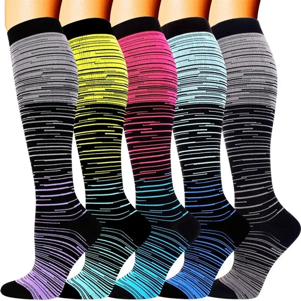 Wide Calf Compression Socks