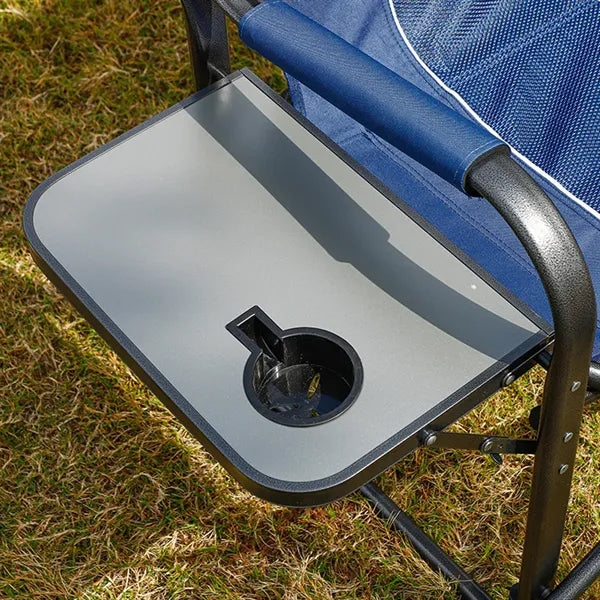 Portable Folding Upgraded Oversized Directors Chairs w/Table
