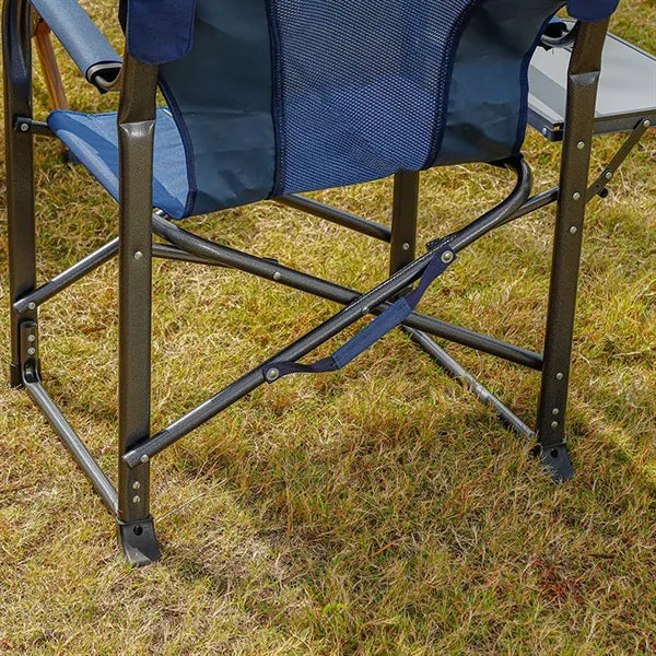 Portable Folding Upgraded Oversized Directors Chairs w/Table