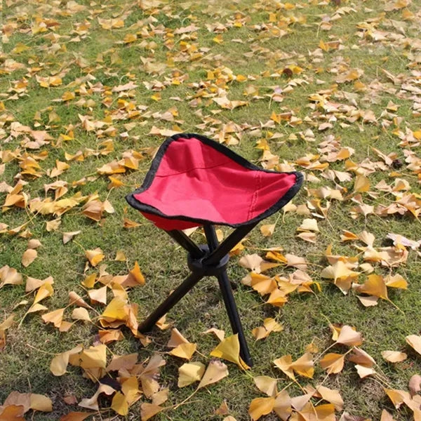 Outdoor Portable Folding Camping Chair Triangle Small Stool