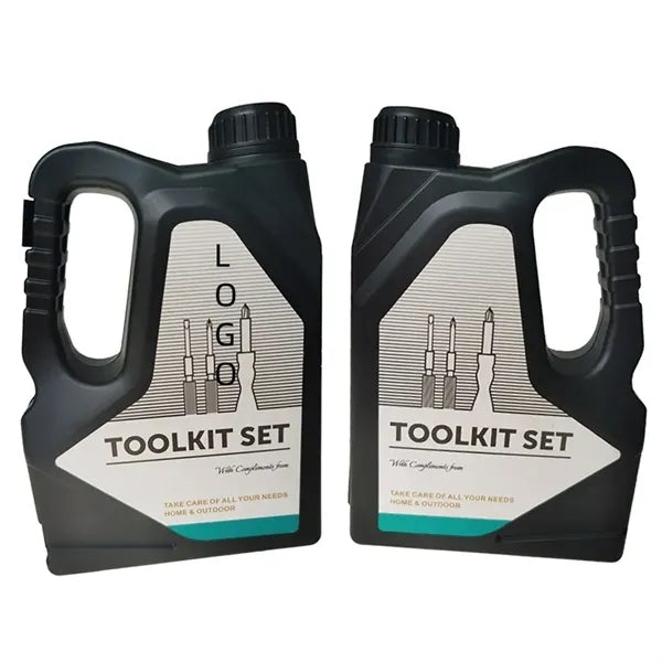 21 In 1 Home Tool Kit Set With Gasoline Shaped Carrying Case