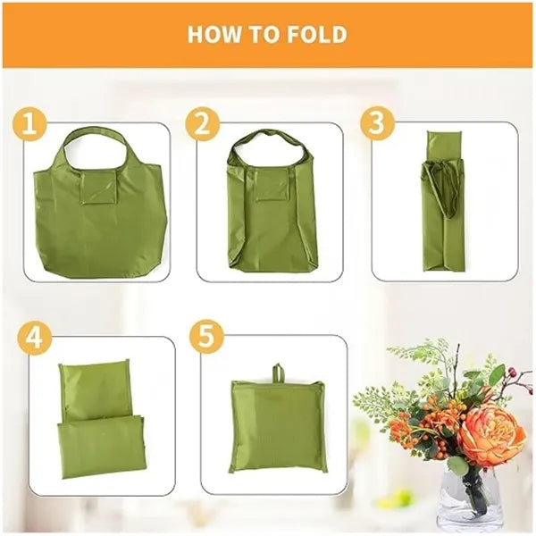Large Capacity Waterproof Foldable Shopping Bag