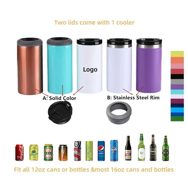 2-in-1 Can Cooler Tumbler 16oz