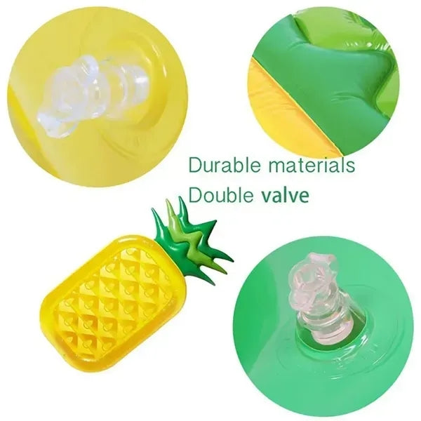 Pineapple Inflatable Lounge Pool Float