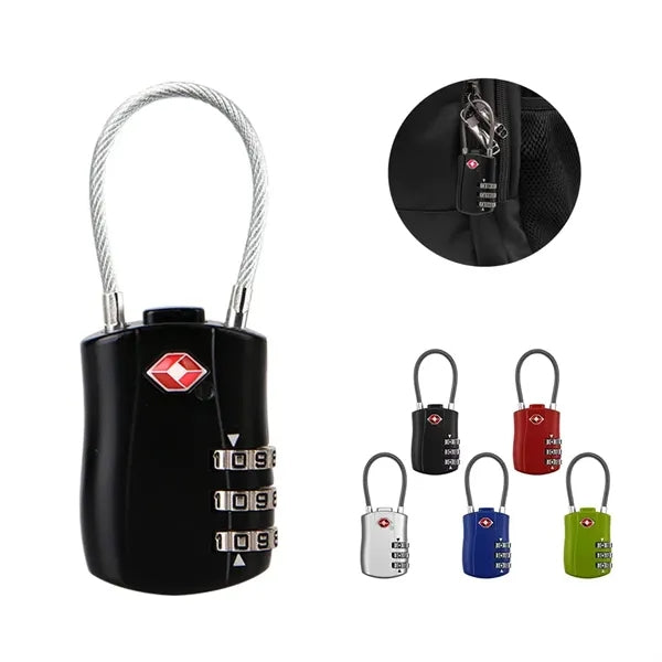 Steel Wire Password Padlock