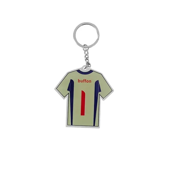 Acrylic Football Jersey Keychain