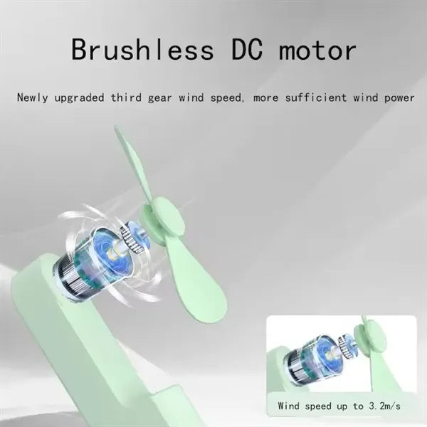 Portable 3-Speed USB Powered Folding Fan