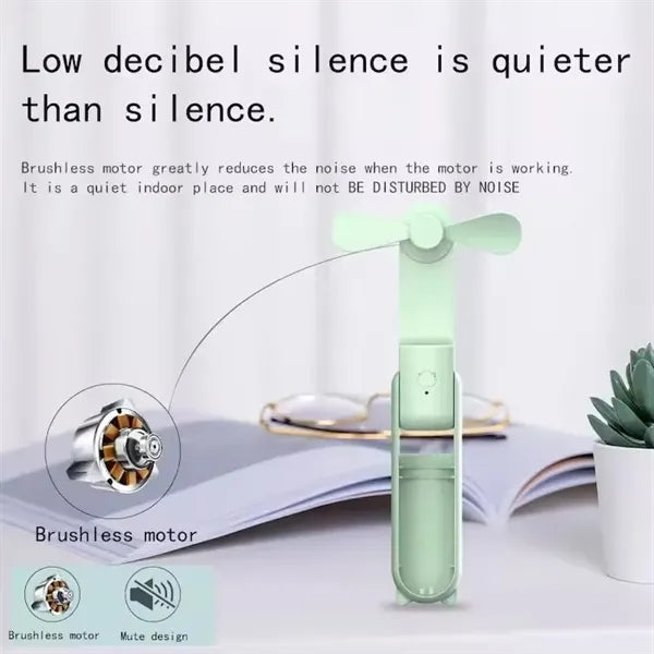 Portable 3-Speed USB Powered Folding Fan