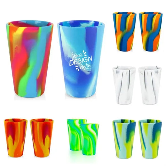 16 Oz Stylish Silicone Pint Cup