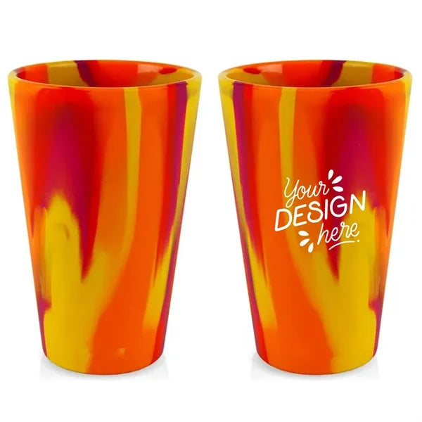 16 Oz Stylish Silicone Pint Cup