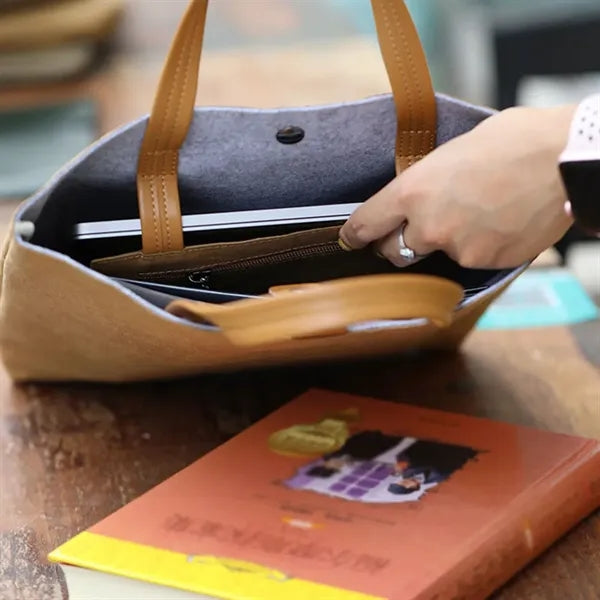 Debossed Eco-friendly Tyvek Tote Bag with Handle