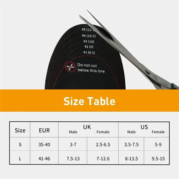 Heated Insoles With Remote Control