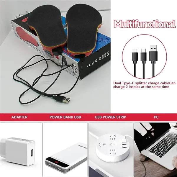Heated Insoles With Remote Control