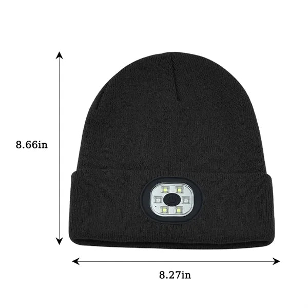 Beanie Hat With Led Light